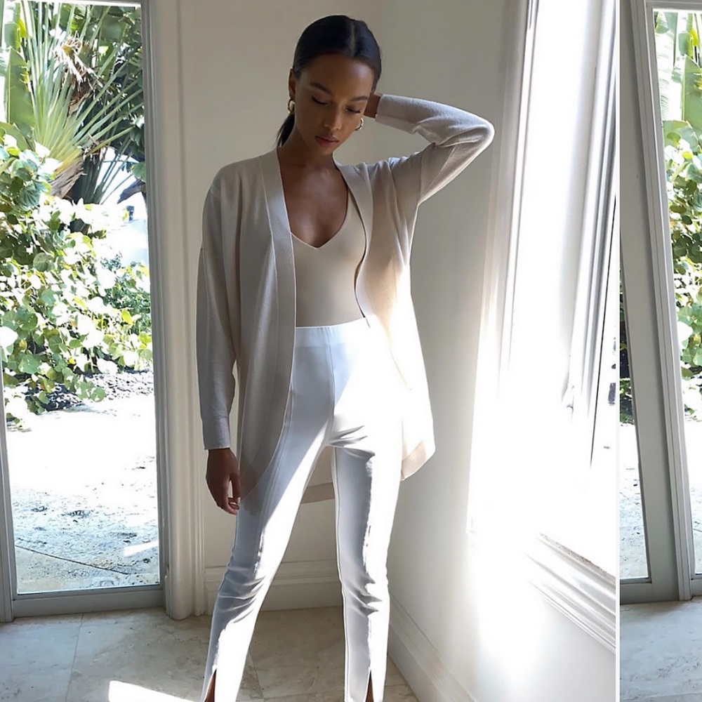 Babaton “lucidia” cardigan in birch